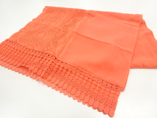 JAPANESE SHAWL / VELVET / LACE / FLOWER
